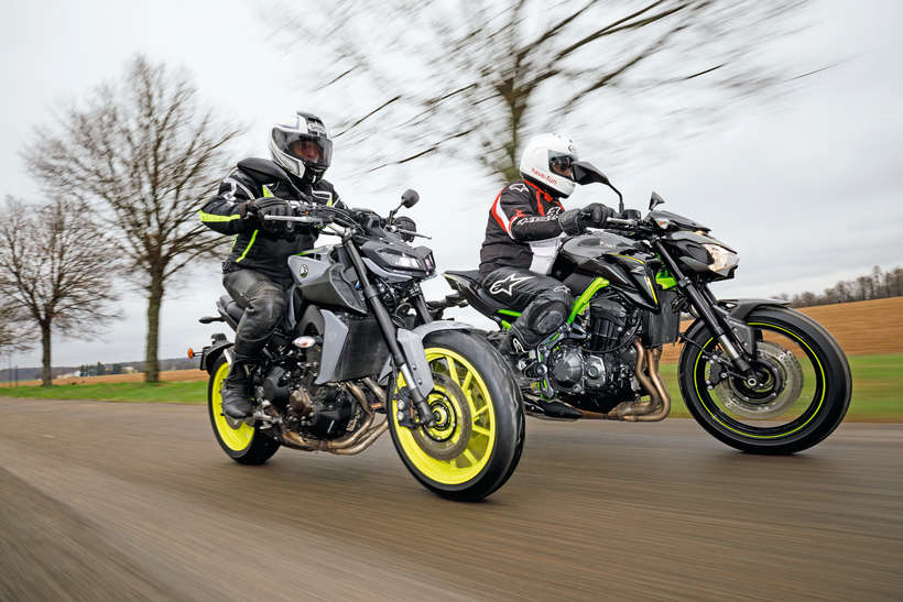 Kawasaki Z900-vs.-Yamaha-MT-09