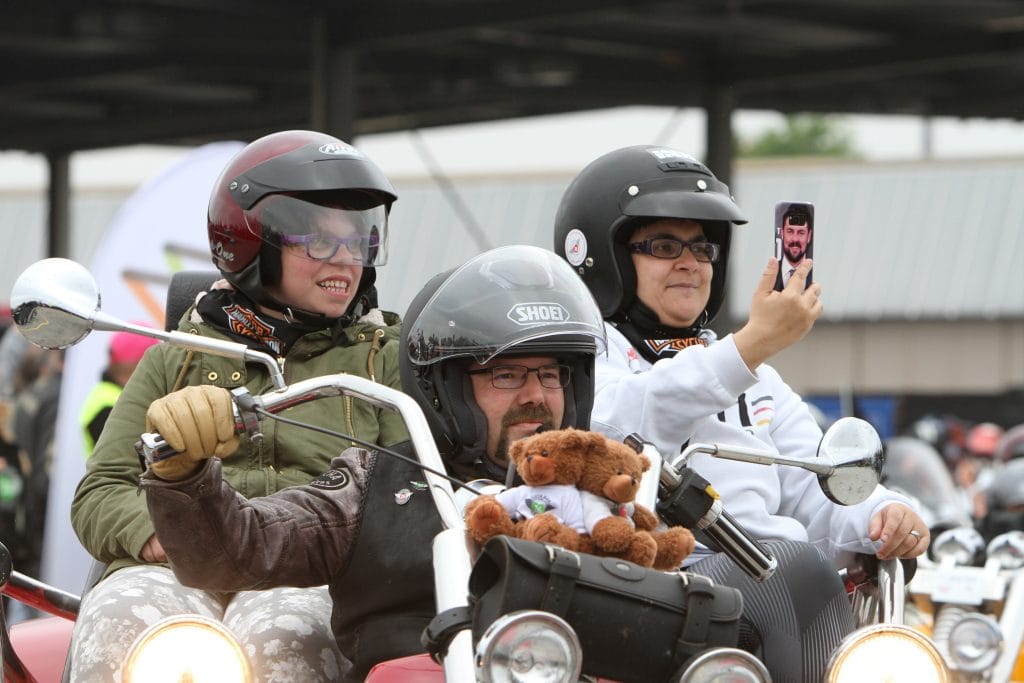 Start des Ride-out am Love Ride 26. Foto: Archiv