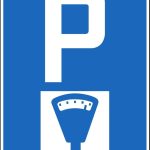 Signal: Parkieren gegen Gebühr (4.20).