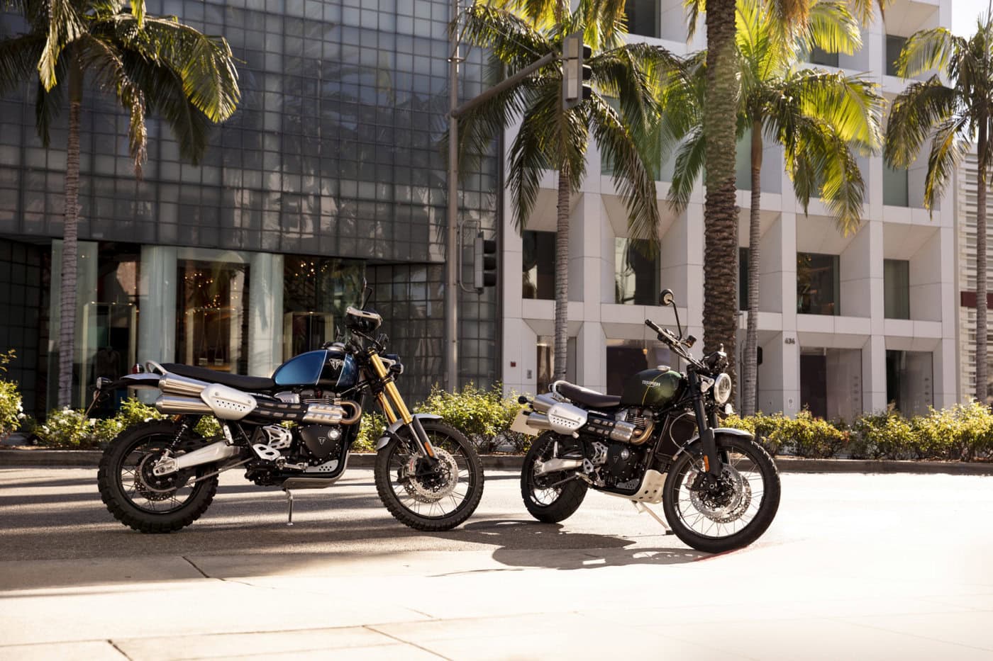 Triumph Scrambler 1200 XC und XE