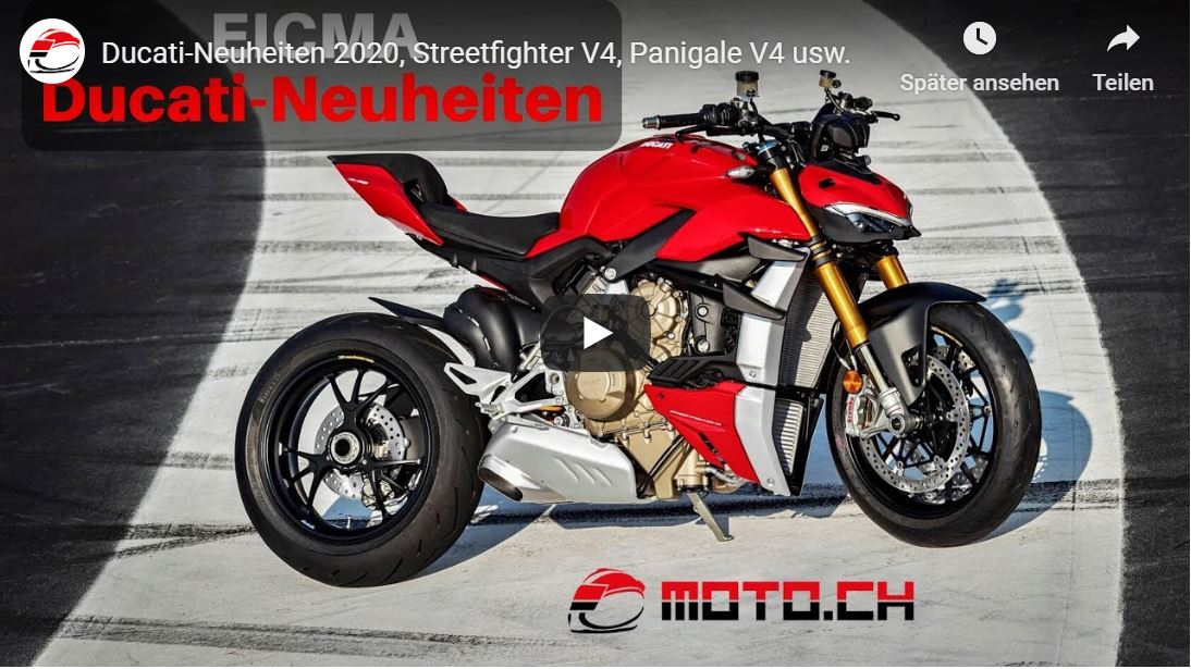 Ducati-Neuheiten 2020 Video