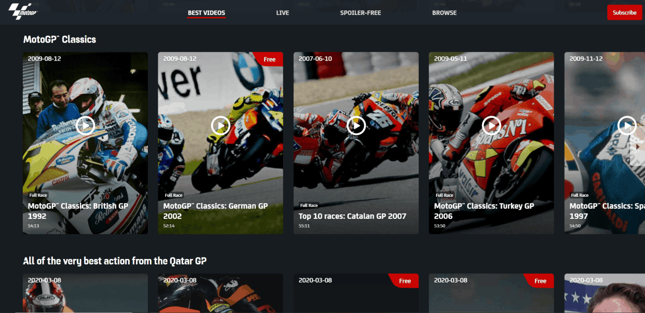 MotoGP VideoPass