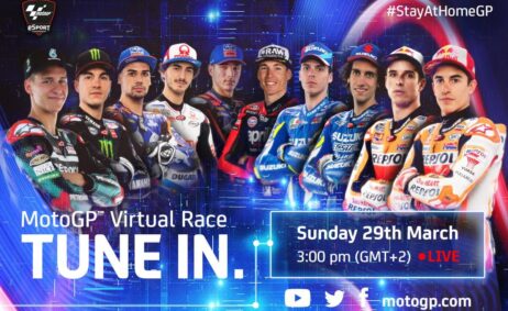Virtuelles MotoGP Rennen