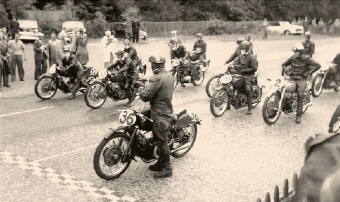 1949 wurde in Bern zum ersten 125-ccm-WM-Lauf der Rennsporthistorie gestartet.