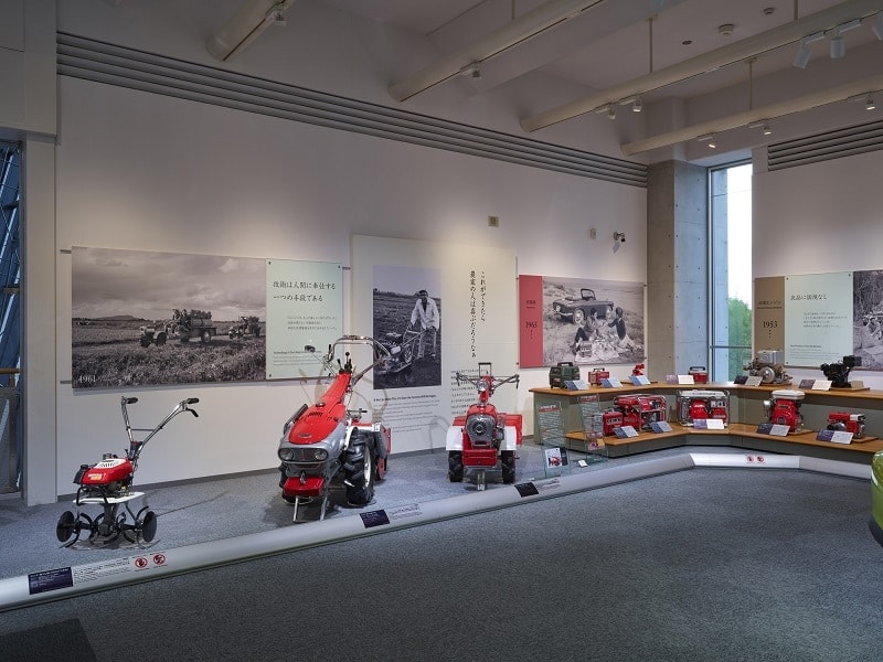 Das Honda-Museum an der Twin Ring Motegi-Rennstrecke in Japan zeigt die grösste und exklusivste Sammlung von Honda Automobilen, Motorrädern und Power Produkten. Foto: Honda