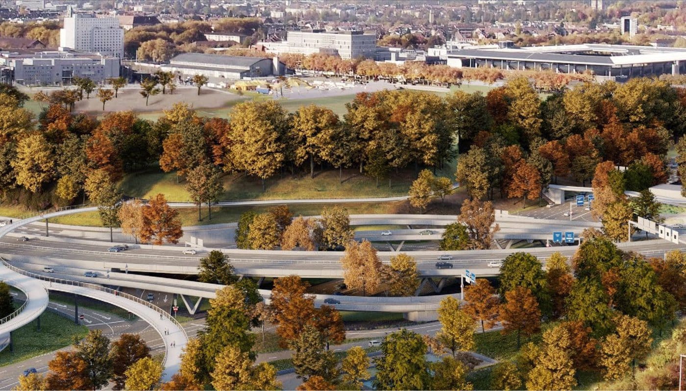 Screenshot aus der Informationsbroschüre zur Umgestaltung Anschluss Wankdorf. Quelle: www.stadttangentebern.ch
