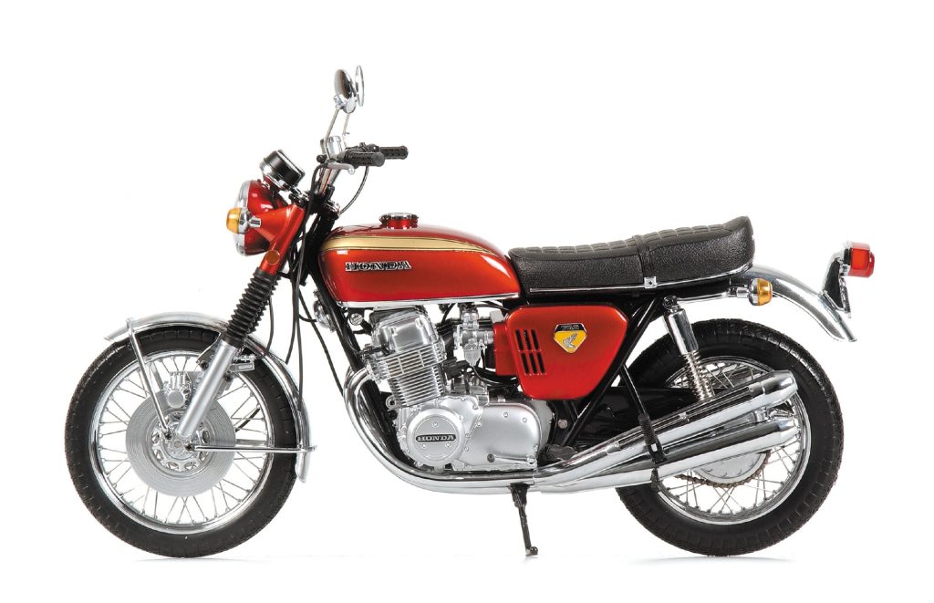 Modellfahrzeug des Jahres 2020: Honda CB 750 von Minichamps (1:6). Foto: ampnet