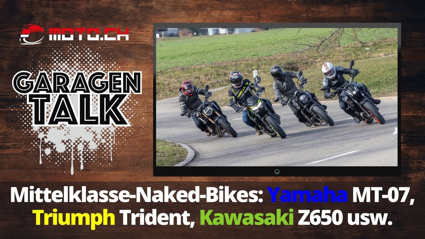 Mittelklasse-Naked-Bikes