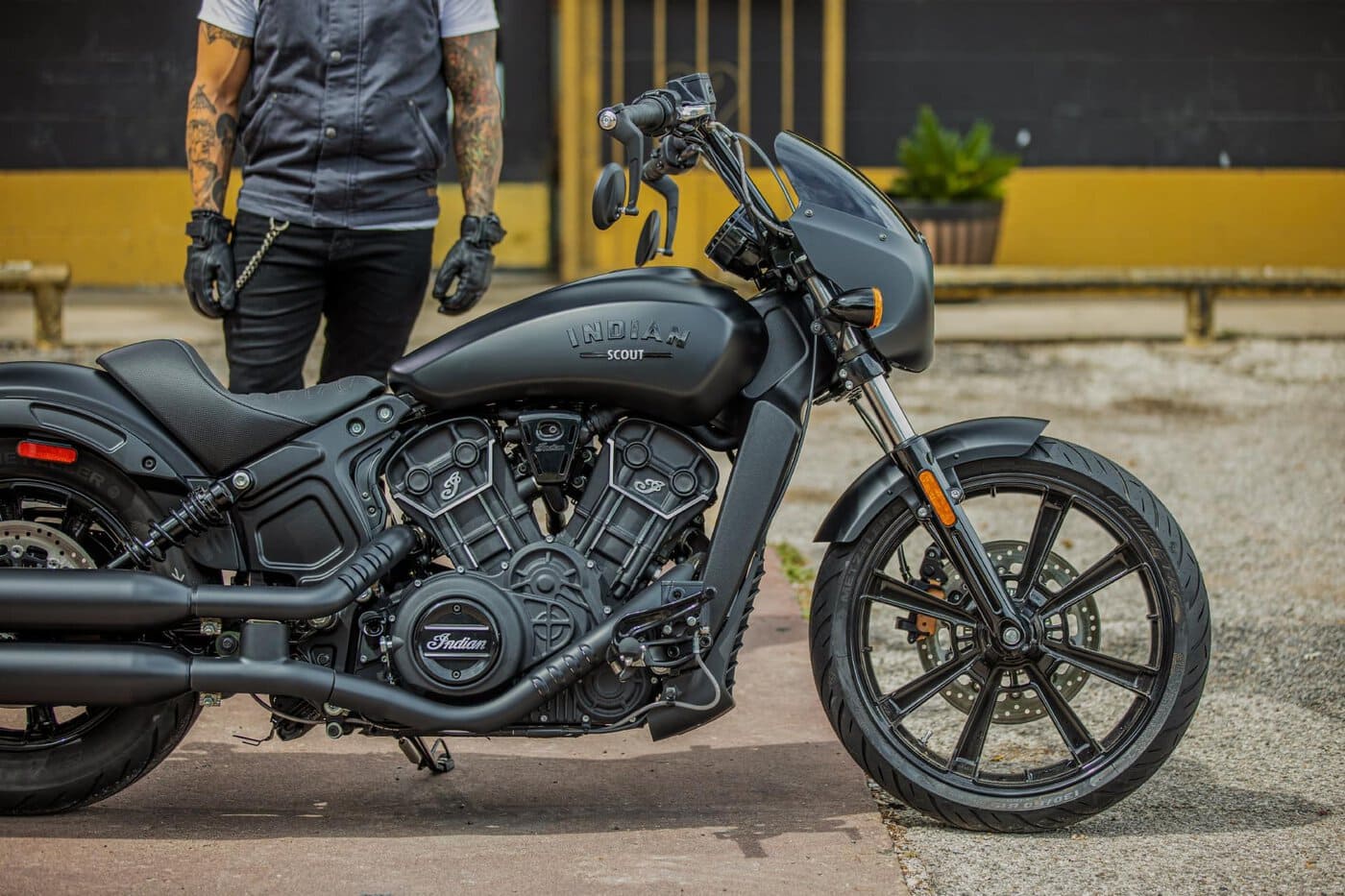 Indian Scout Einstellbarer Stoßdämpfer