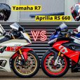 Vergleich Aprilia RS 660 vs. Yamaha R7