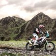 Motorex ist offizieller Partner von Fantic Motor: Alex Salvini bei der Rallye Dakar Moto 2023.