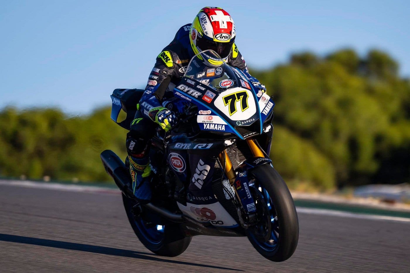 Aegerter Superbike Test