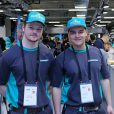 Von links: Lucas Borghi (Moto Reinhard AG) und Jan Minder (Spätig Motorrad AG).