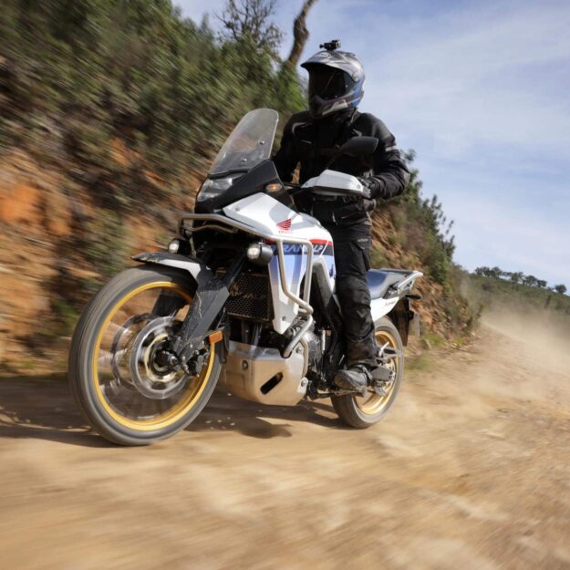 Honda Transalp Test Video