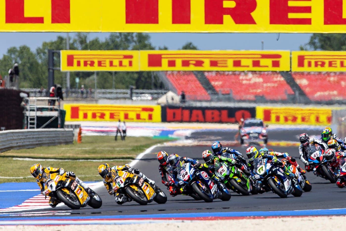 Misano Start Rennen 1