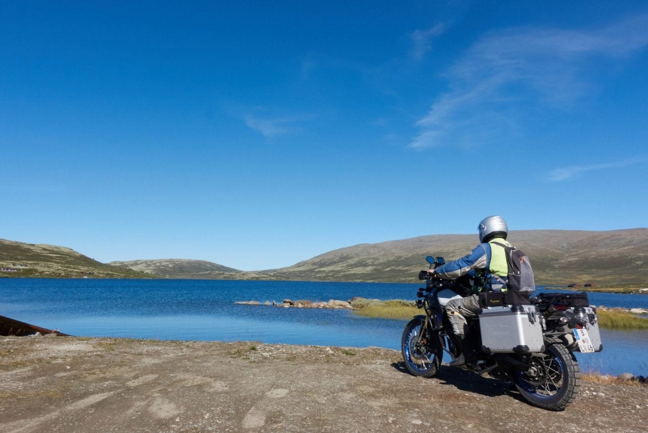 Robert Annetzberger bereist Norwegen auf einer Yamaha Ténéré 700.