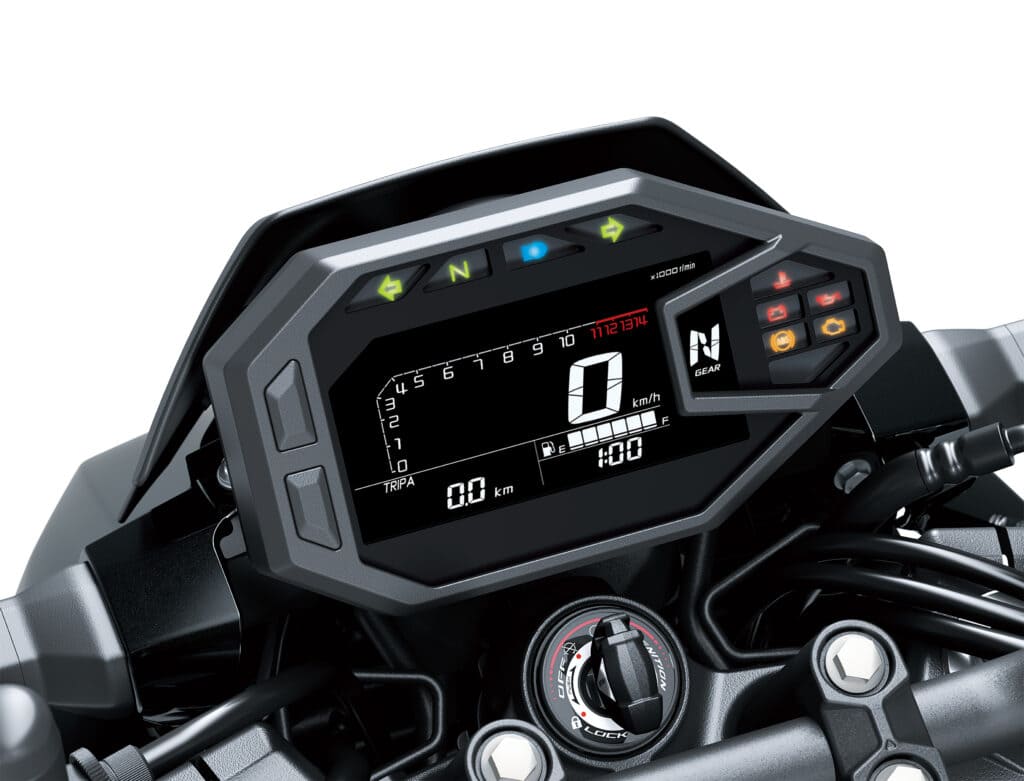 Kawasaki Z500 Display