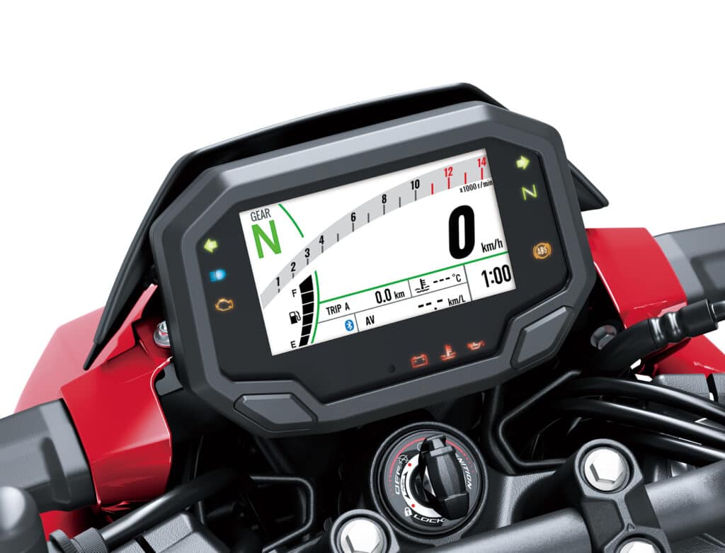 Kawasaki Z500 Display