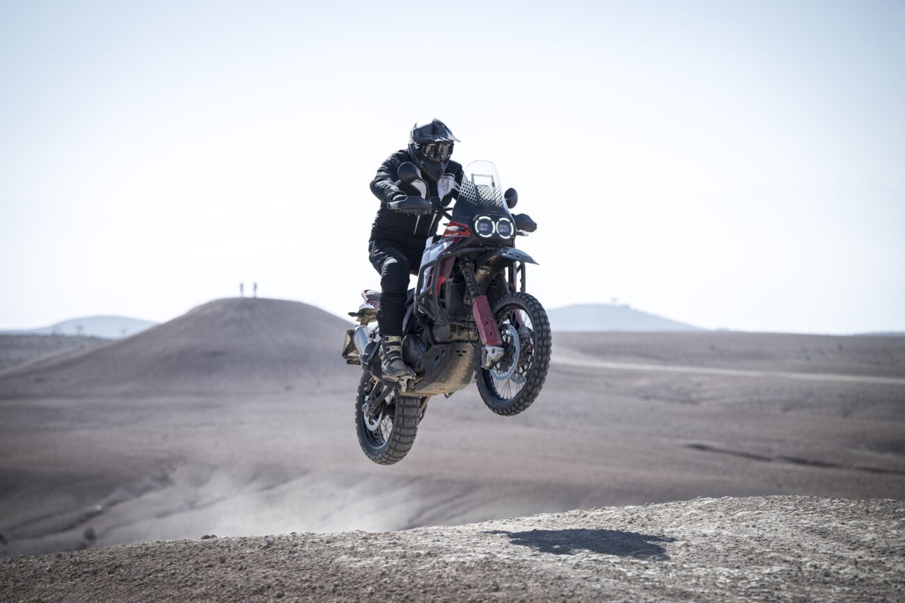 Ducati DesertX Rally Test