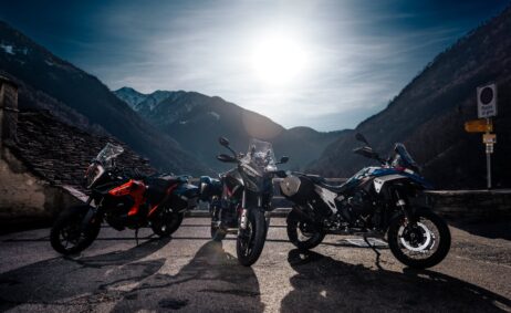 BMW R 1300 GS, Ducati Multistrada V4 S GT, KTM 1290 Super Adventure S