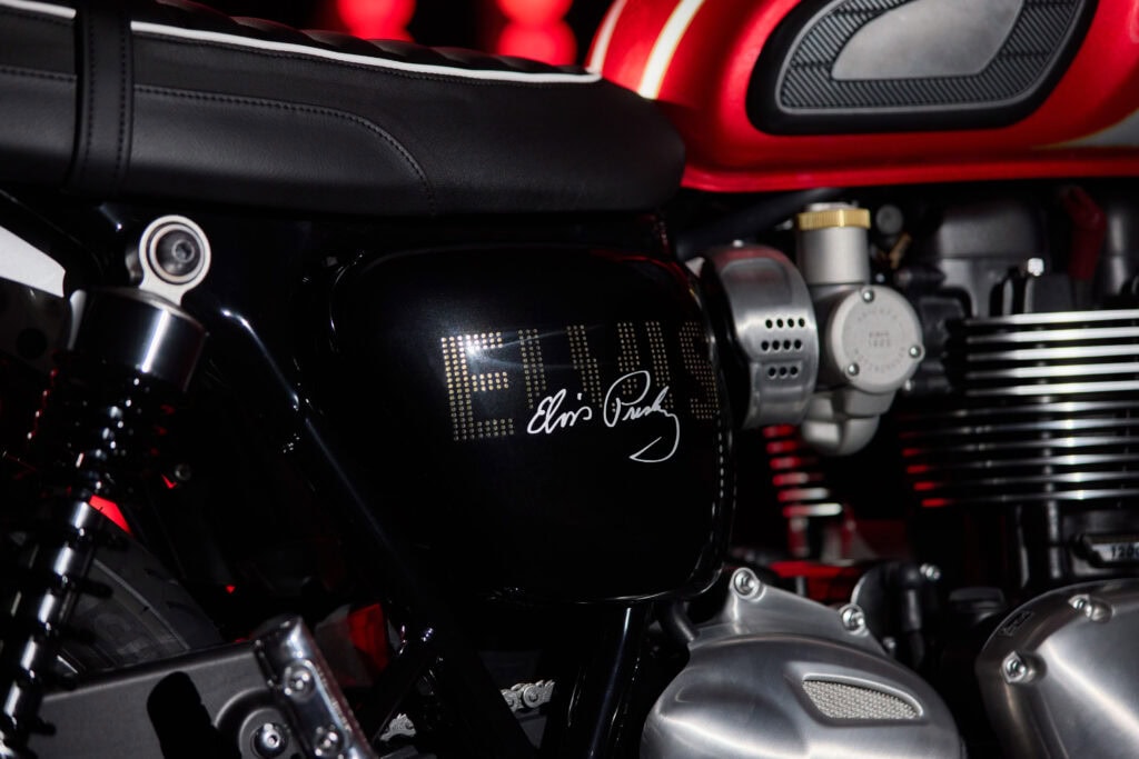 Triumph T120 Bonneville Elvis Presley
