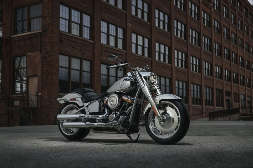 Harley-Davidson Fat Boy Gray Ghost