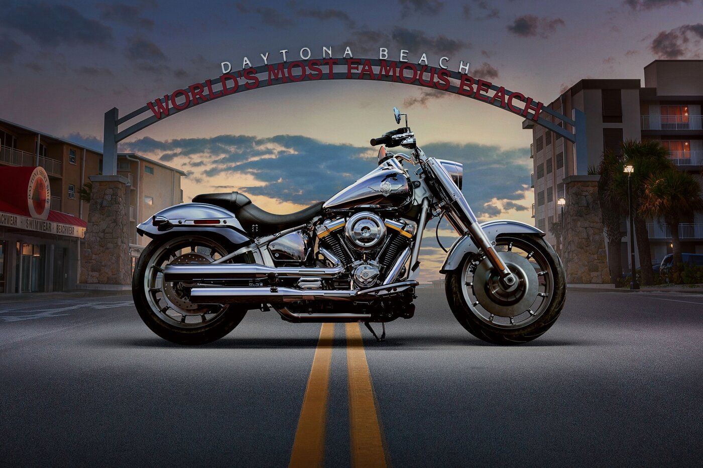 Harley-Davidson Fat Boy Gray Ghost