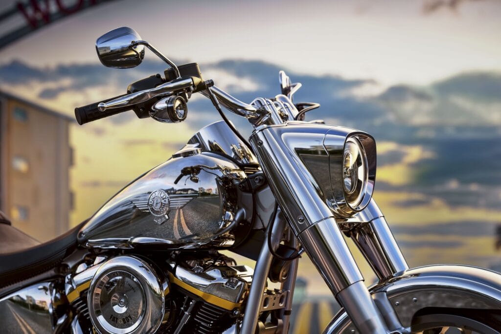 Harley-Davidson Fat Boy Gray Ghost